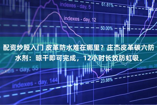 配資炒股入門 皮革防水難在哪里？莊杰皮革碳六防水劑：晾干即可完成，12小時長效防虹吸。